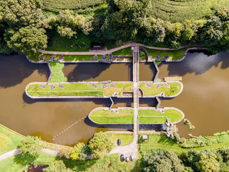 Vale Royal Lock and Abbey