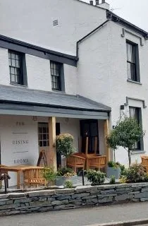 The front of The Crown Inn Robinsons Pub